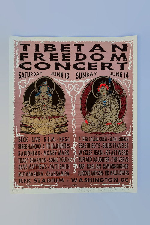 Постер фильма «Tibetan Freedom Concert»