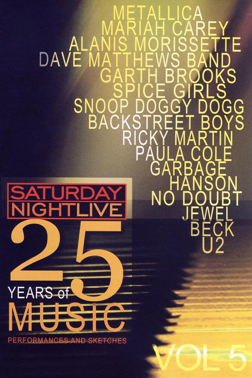 Постер фильма «Saturday Night Live: 25 Years of Music Vol. 5»