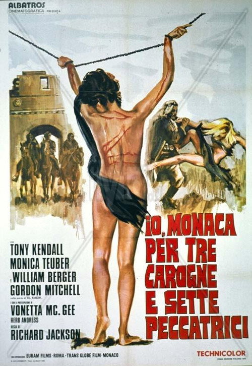 Постер фильма «Io monaca... per tre carogne e sette peccatrici»