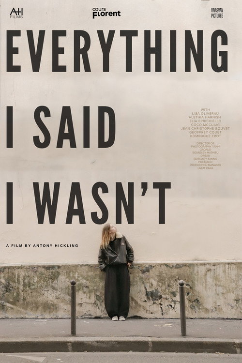 Постер фильма «Everything I Said I Wasn't»
