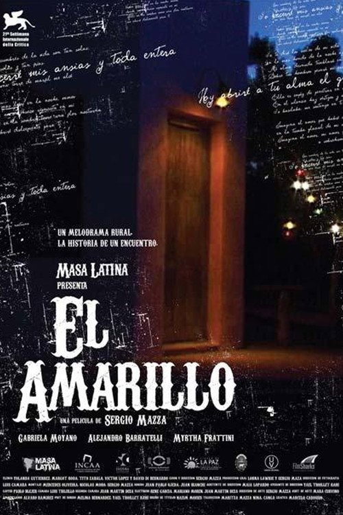 Постер фильма «El amarillo»