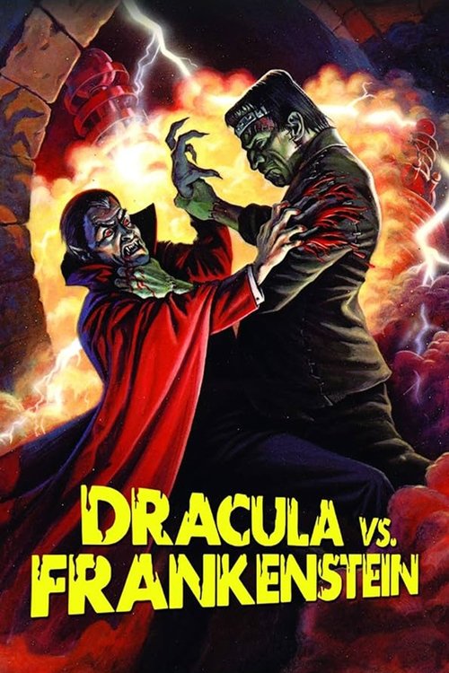 Постер фильма «Dracula vs. Frankenstein»