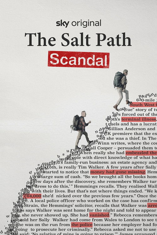 Постер фильма «The Salt Path Scandal»