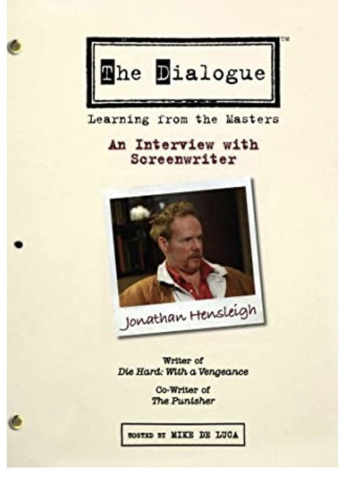 Постер фильма «The Dialogue: An Interview with Screenwriter Jonathan Hensleigh»