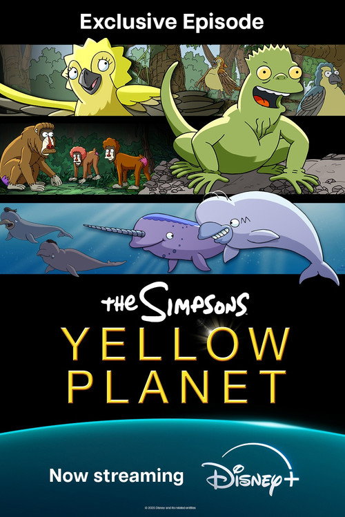 Постер фильма «The Simpson: Yellow Planet»
