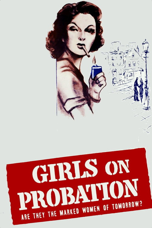 Постер фильма «Girls on Probation»