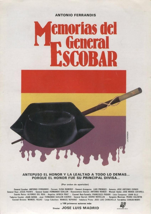Постер фильма «Memorias del general Escobar»