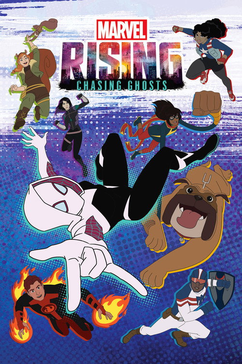 Постер фильма «Marvel Rising: Chasing Ghosts»