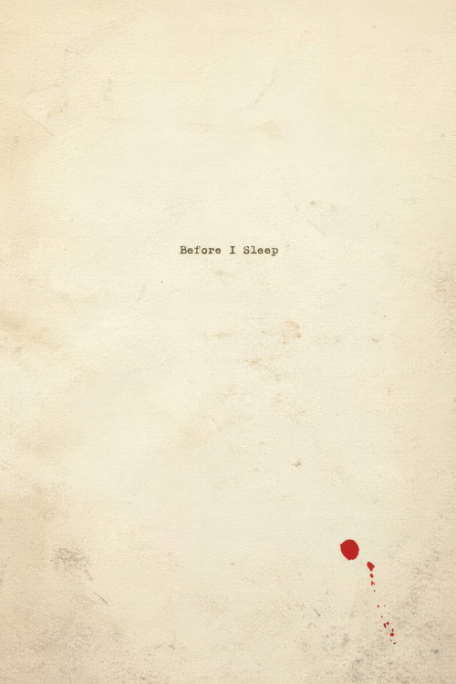 Постер фильма «Before I Sleep»