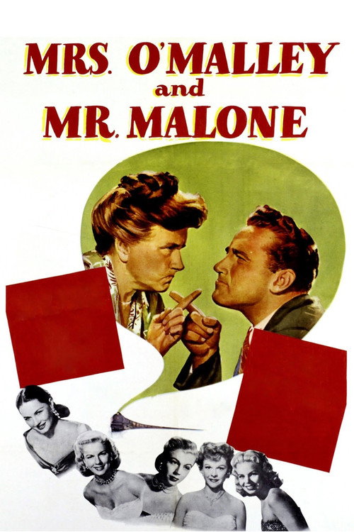 Постер фильма «Mrs. O'Malley and Mr. Malone»