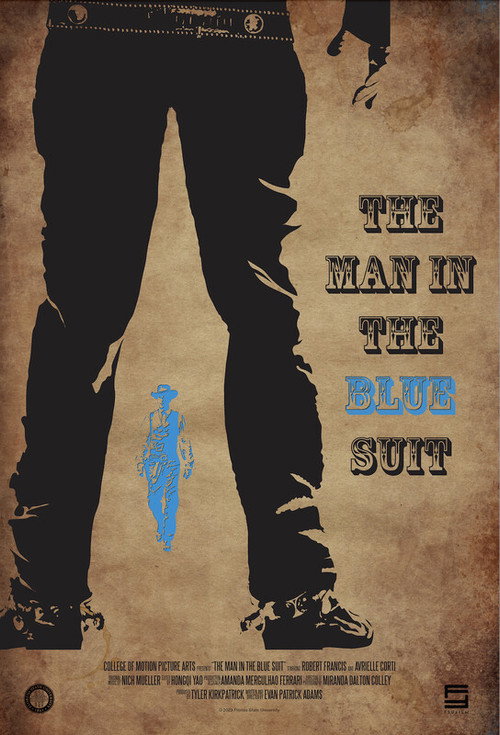 Постер фильма «The Man in the Blue Suit»