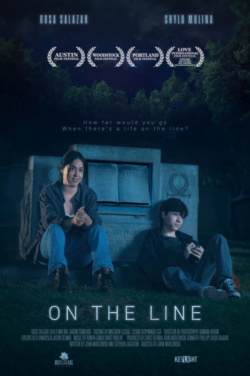 Постер фильма «On The Line»