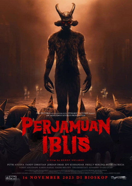 Постер фильма «Perjamuan Iblis»