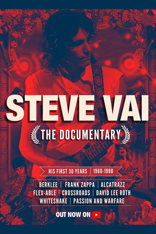 Постер фильма «Steve Vai - His First 30 Years: The Documentary»