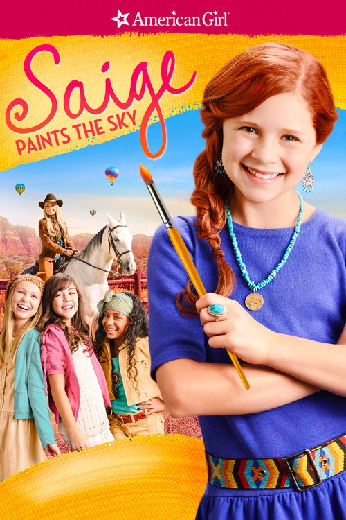 Постер фильма «An American Girl: Saige Paints the Sky»