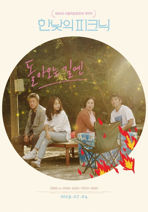 Постер фильма «돌아오는 길엔»