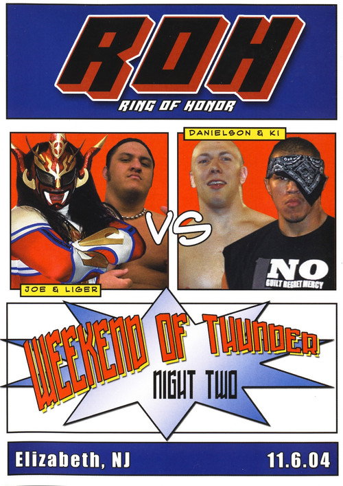 Постер фильма «ROH: Weekend of Thunder - Night 2»
