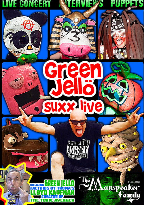 Постер фильма «Green Jello Suxx Live»