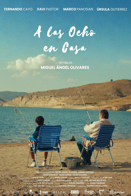 Постер фильма «A las ocho en casa»