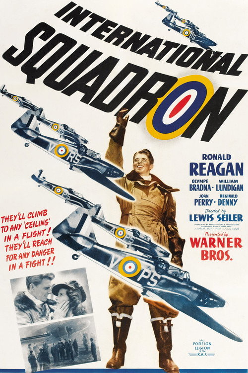 Постер фильма «International Squadron»
