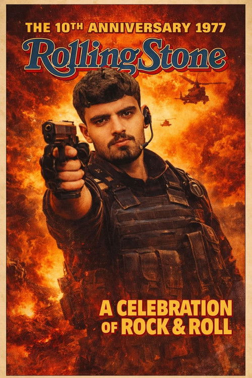 Постер фильма «Rolling Stone Magazine: The 10th Anniversary»