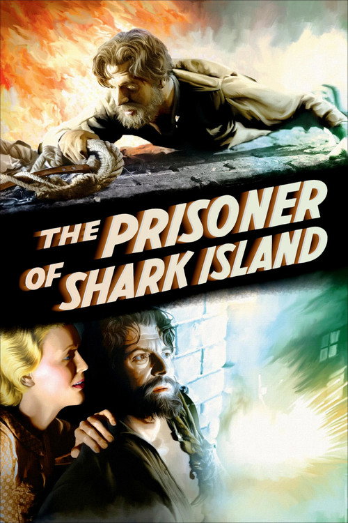 Постер фильма «The Prisoner of Shark Island»