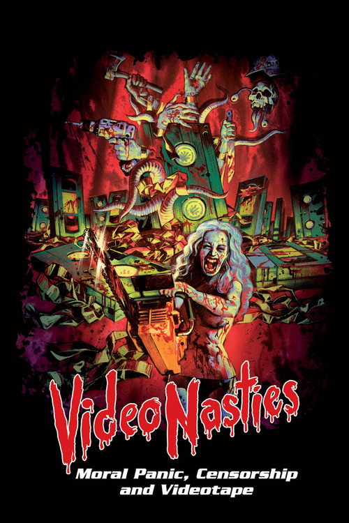 Постер фильма «Video Nasties: Moral Panic, Censorship & Videotape»
