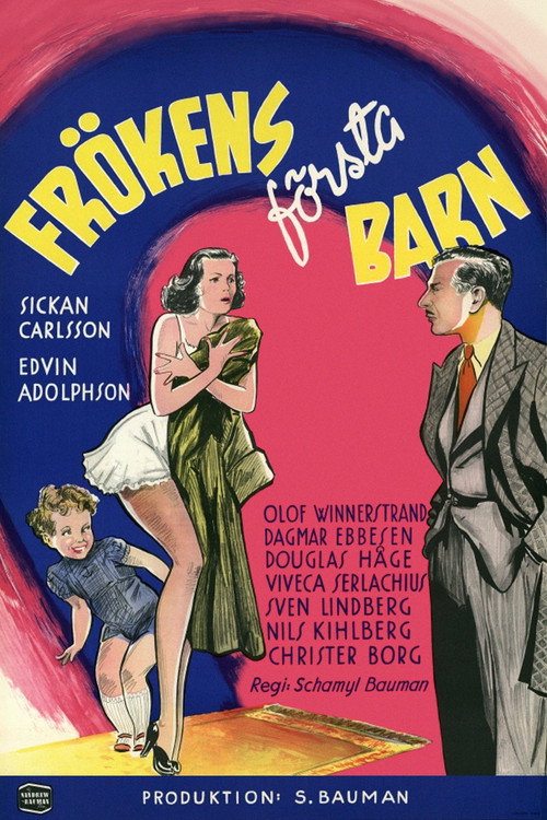Постер фильма «Frökens första barn»