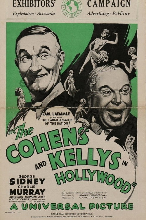 Постер фильма «The Cohens and Kellys in Hollywood»