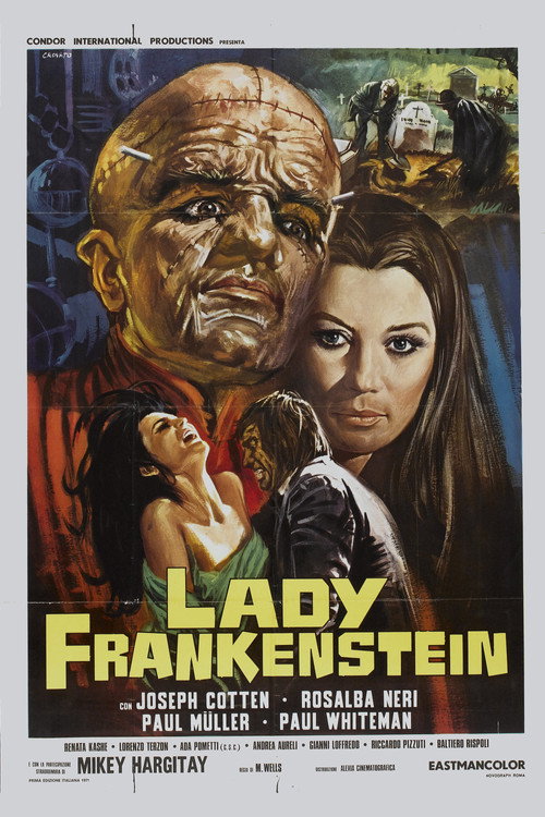 Постер фильма «La figlia di Frankenstein»