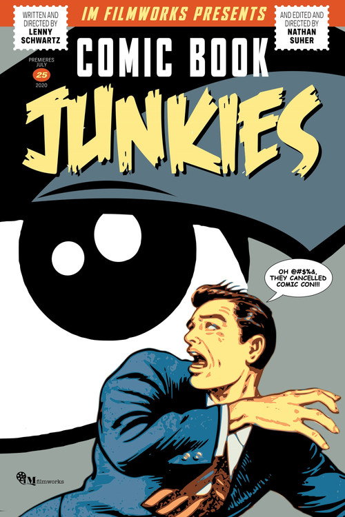 Постер фильма «Comic Book Junkies»