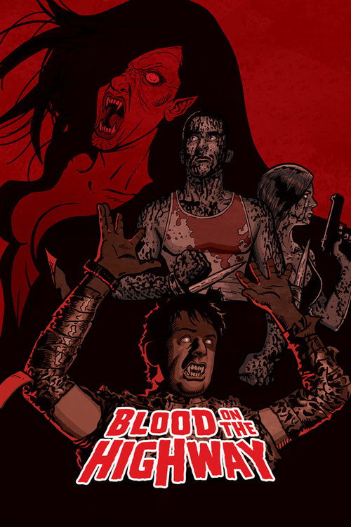 Постер фильма «Blood on the Highway»