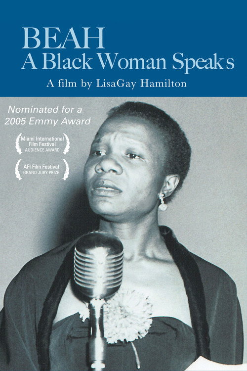 Постер фильма «Beah: A Black Woman Speaks»