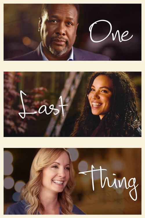 Постер фильма «One Last Thing»