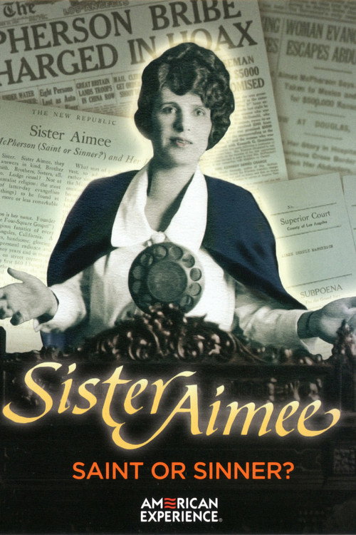 Постер фильма «Sister Aimee»