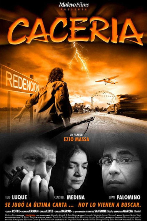 Постер фильма «Cacería»