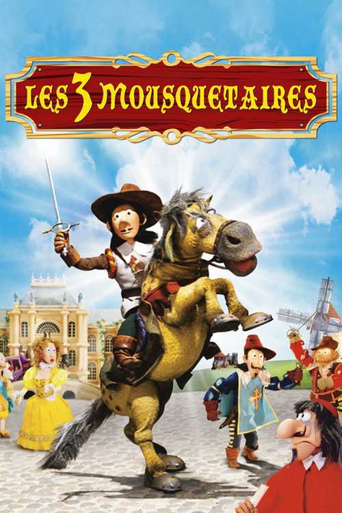 Постер фильма «De tre musketerer»