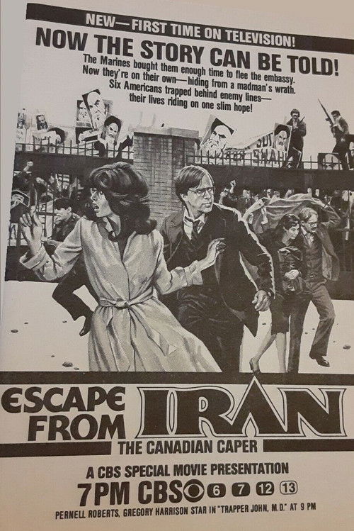 Постер фильма «Escape from Iran: The Canadian Caper»