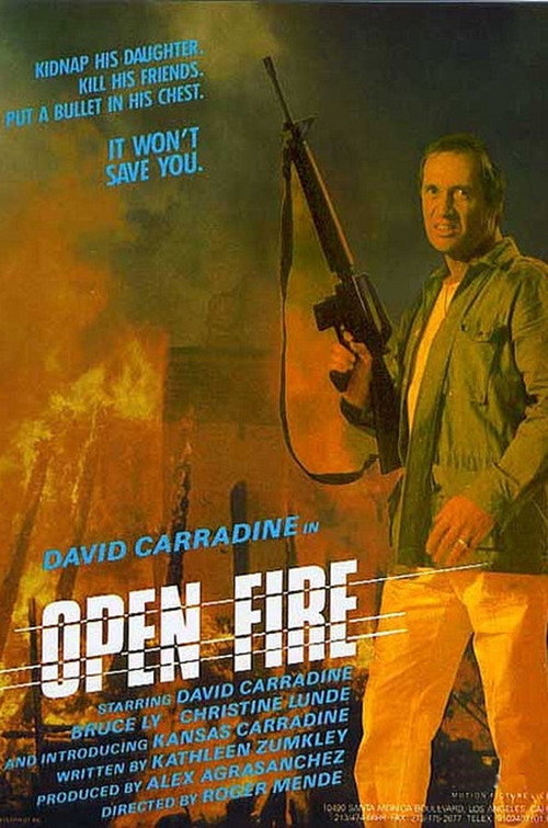 Постер фильма «Open Fire»