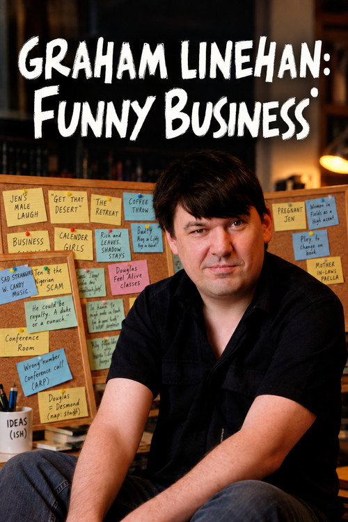 Постер фильма «Graham Linehan: Funny Business»