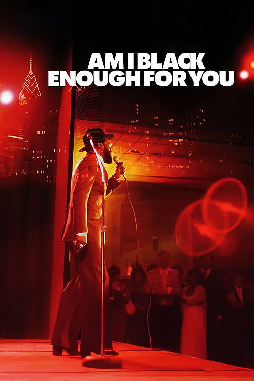 Постер фильма «Am I Black Enough for You»