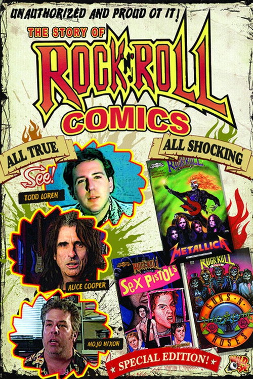 Постер фильма «The Story of Rock 'n' Roll Comics»