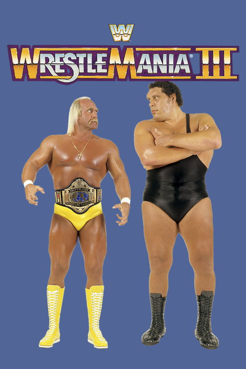Постер фильма «WWE WrestleMania III»