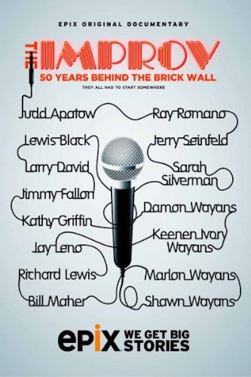 Постер фильма «The Improv: 50 Years Behind the Brick Wall»