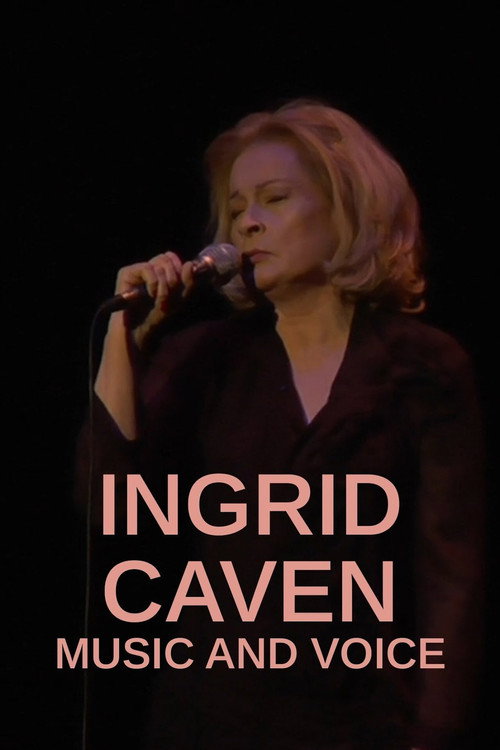 Постер фильма «Ingrid Caven, musique et voix»