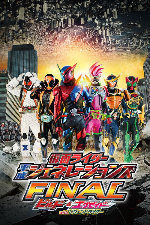 Постер фильма «仮面ライダー平成ジェネレーションズFINAL ビルド&エグゼイドwithレジェンドライダー»