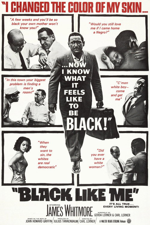 Постер фильма «Black Like Me»