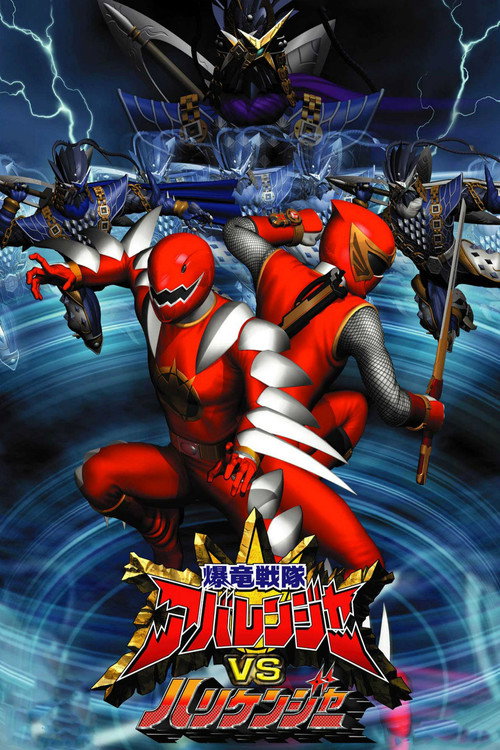 Постер фильма «爆竜戦隊アバレンジャーVSハリケンジャー»