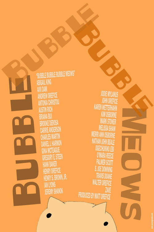 Постер фильма «Bubble Bubble Bubble Meows»