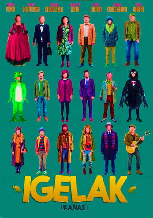 Постер фильма «Igelak»